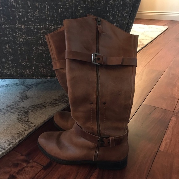 MATISSE Leather Riding Boots - Picture 2 of 4